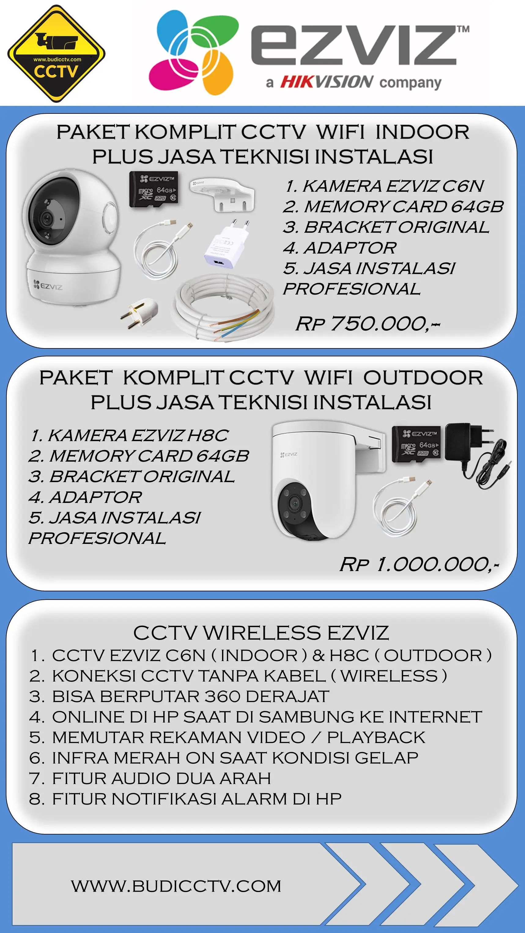 Brosur Harga 6 - Budi CCTV
