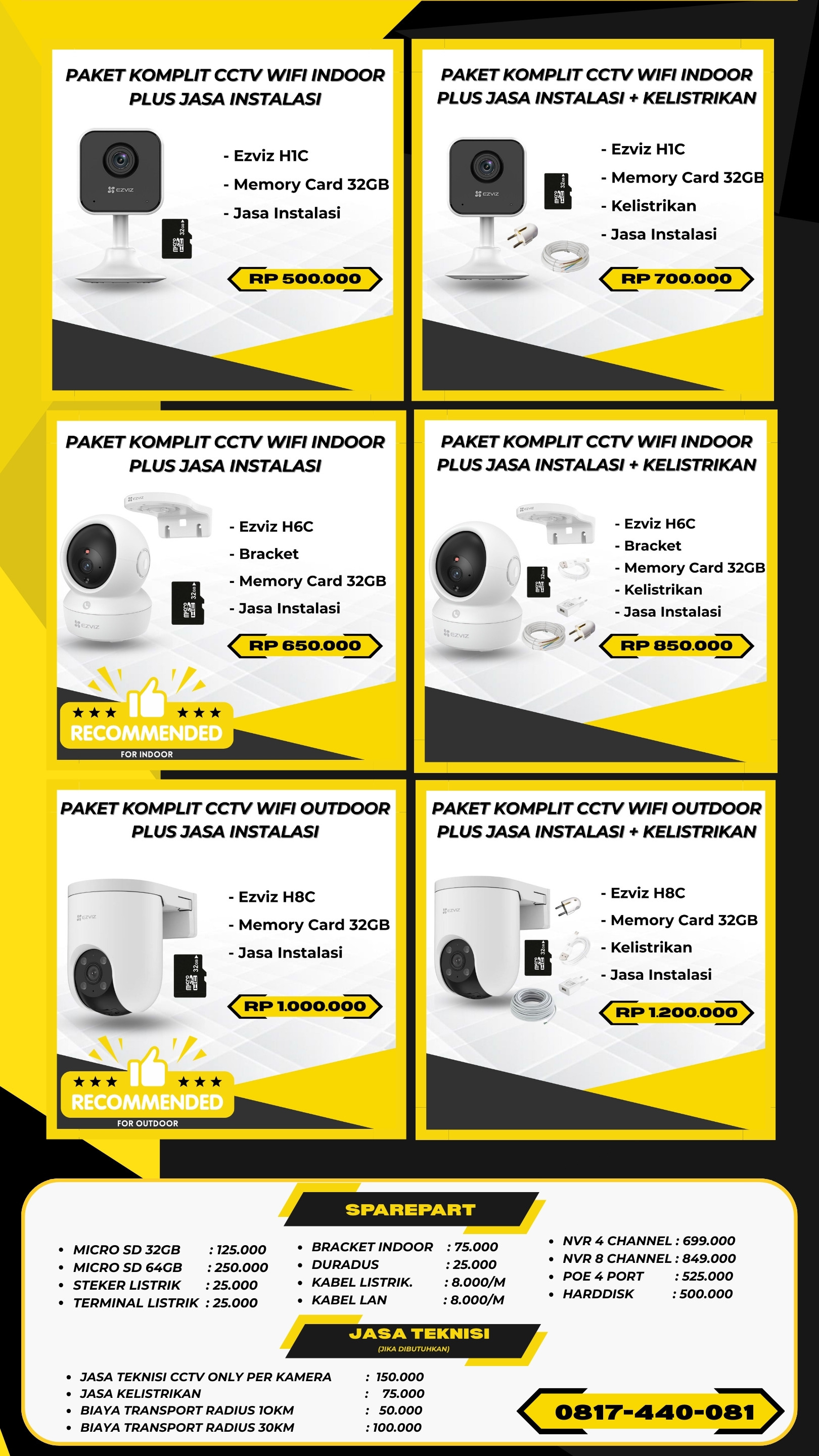 Harga 4 - Budi CCTV