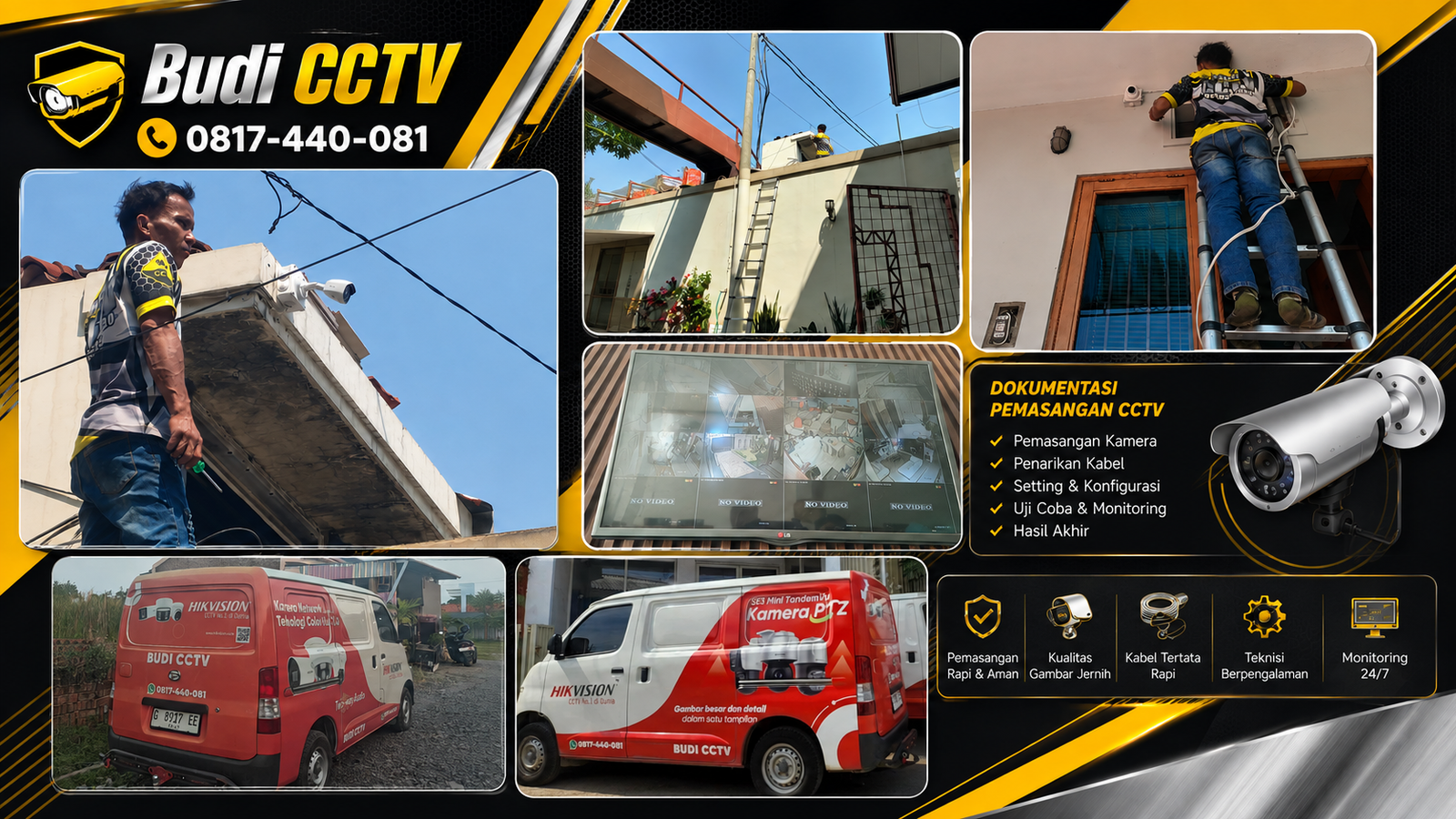 Instalasi CCTV Hikvision Rampung di Pemalang, Rumah Tetap Terawasi