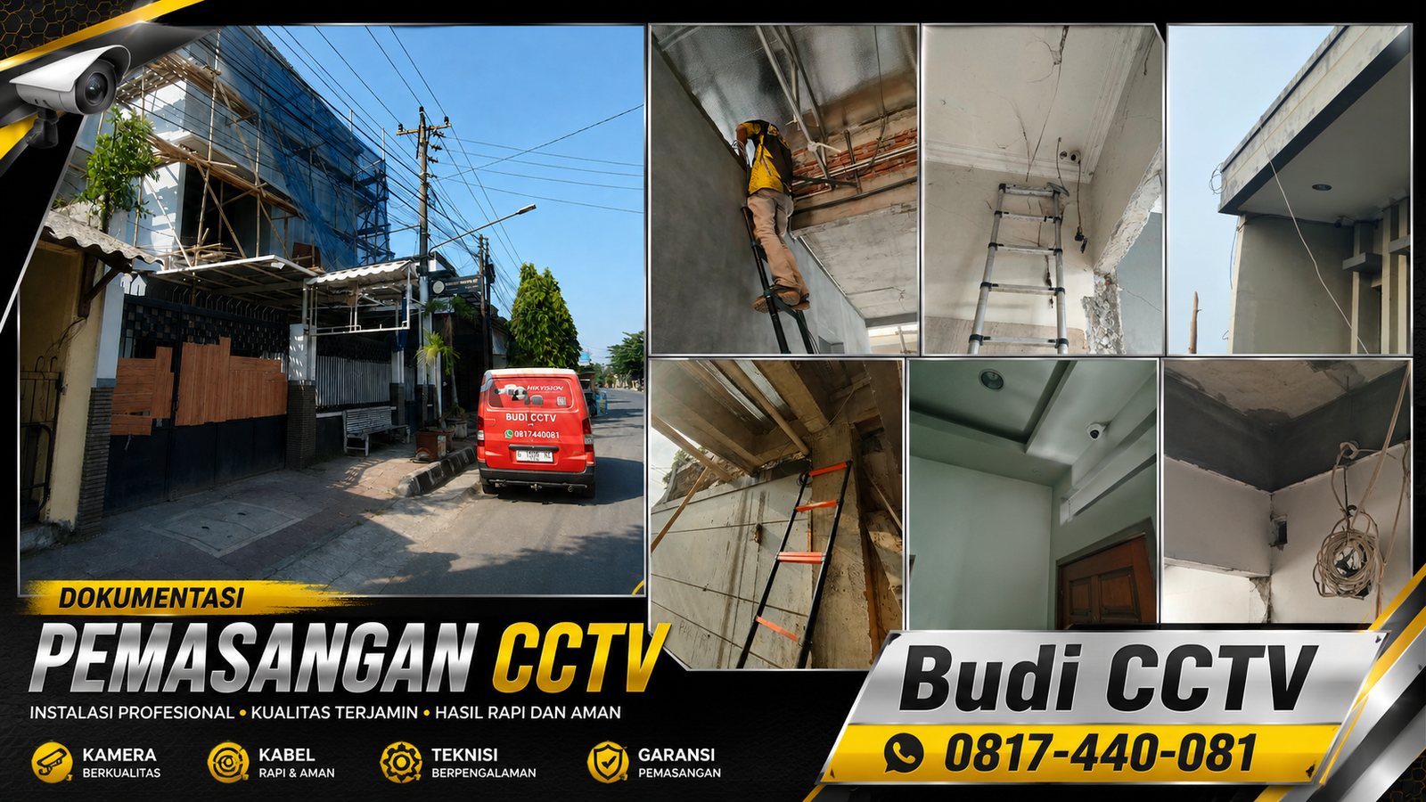 Instalasi CCTV Hilook IP Camera di Pemalang, Kenali Bedanya dengan Analog