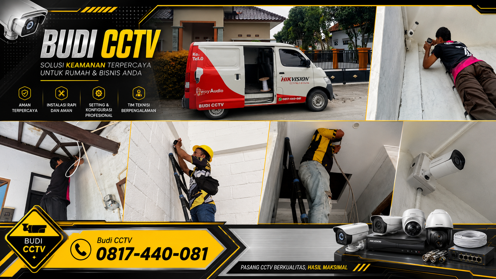Instalasi CCTV Hikvision di Pemalang, Pentingnya Dukungan Purna Jual
