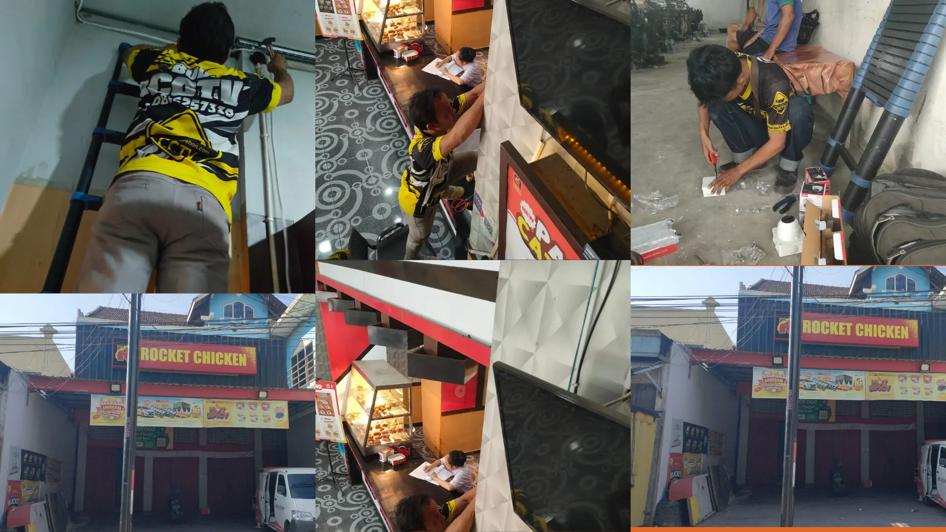 Pasang CCTV Pemalang – Solusi Keamanan Modern untuk Roket Chicken & Usaha Kuliner