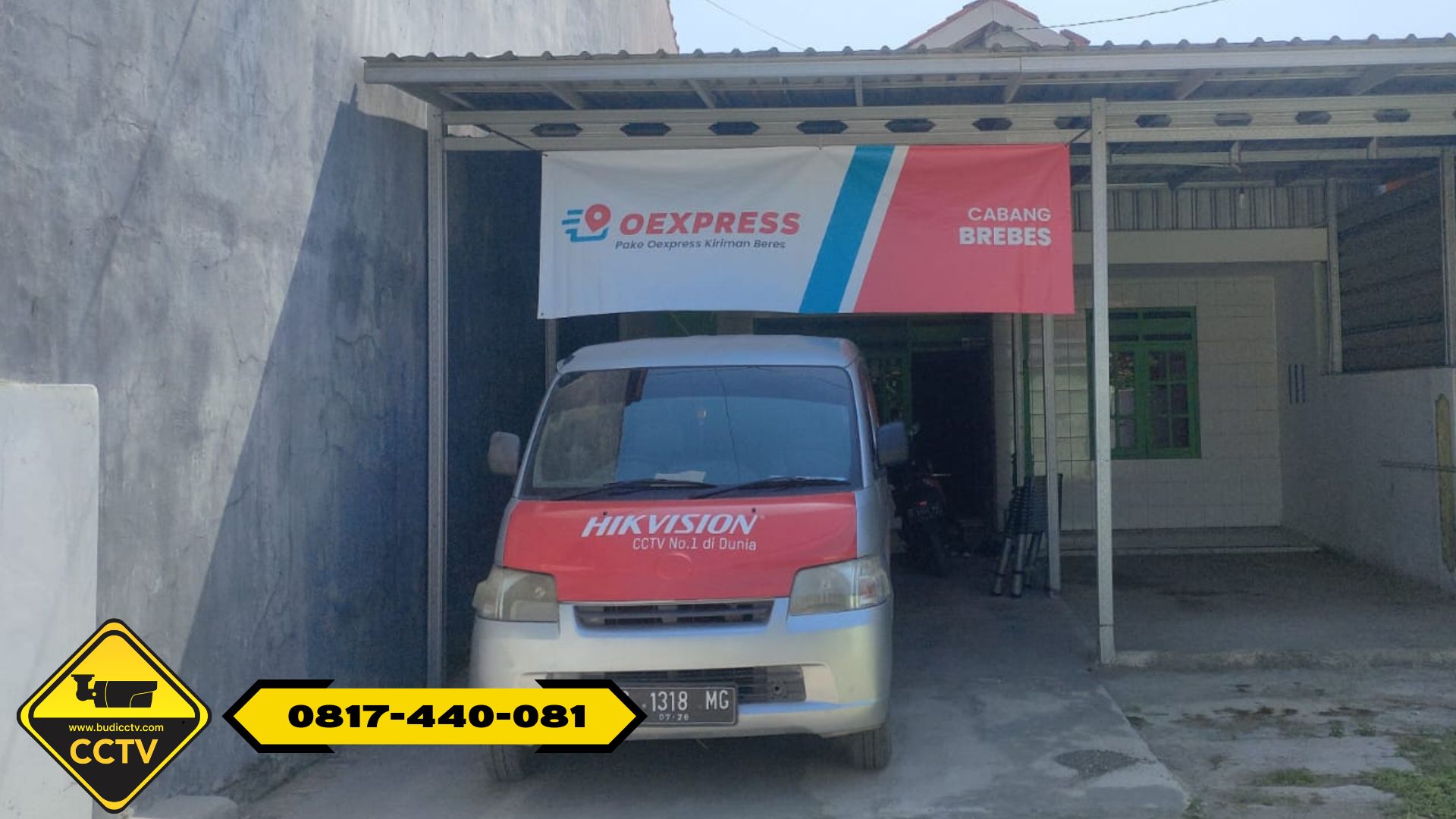 Pasang CCTV di Pemalang  – Instalasi Hilook 4 Channel 2MP di OEXPRESS