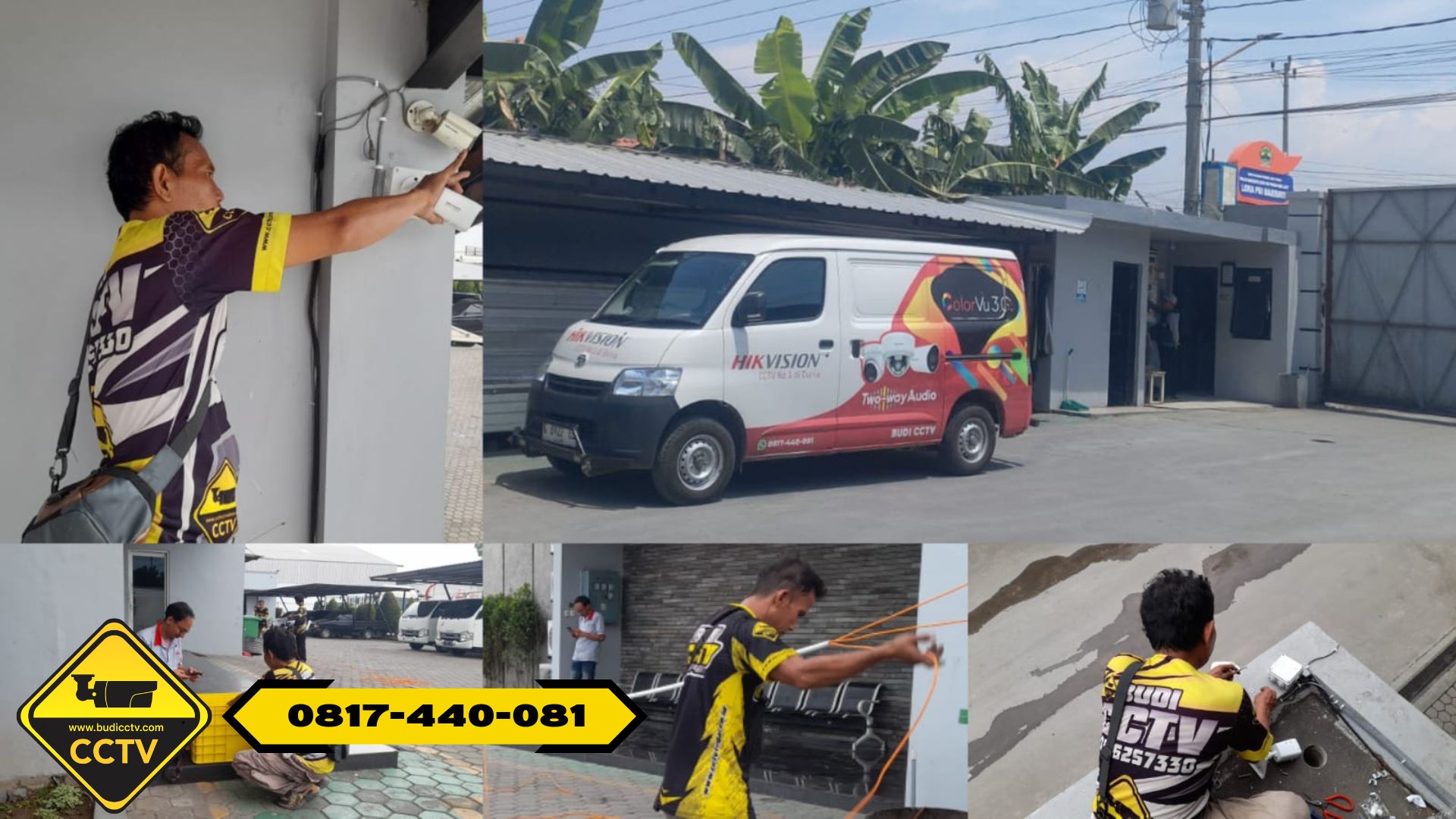 Jasa Pasang CCTV di Tegal & Pemalang –  Pemasangan Hikvision ColorVu di PT Bakti Transindo